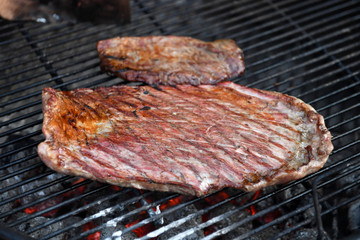 Fleisch auf dem Grill
