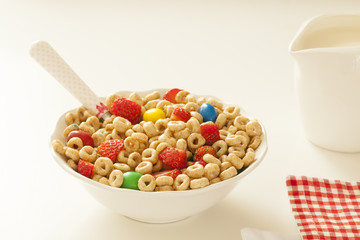 cereal and milk
