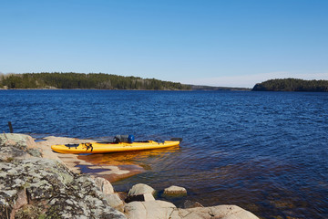 A trip through Lake Ladoga in May