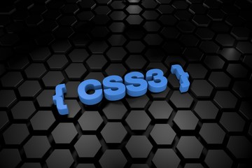 Kodowanie i webmastering - język programowania css3 - obrazy, fototapety, plakaty