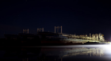 the dark river ship