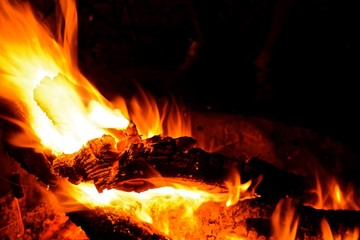 Who doesn't like a camp fire on a cool camping night? It's mesmerizing and it gathers people around.