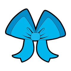 bowtie decorative isolated icon