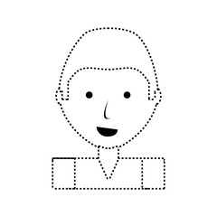 cartoon man icon
