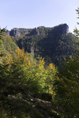 Autumn Landscape in the Czech Switzerland, Czech Republic