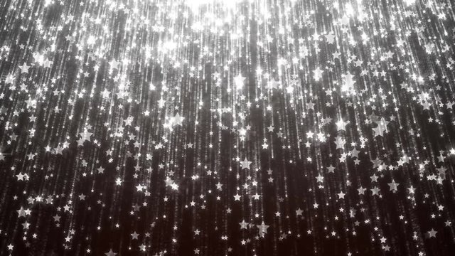 The Background of the Falling Starry Rain