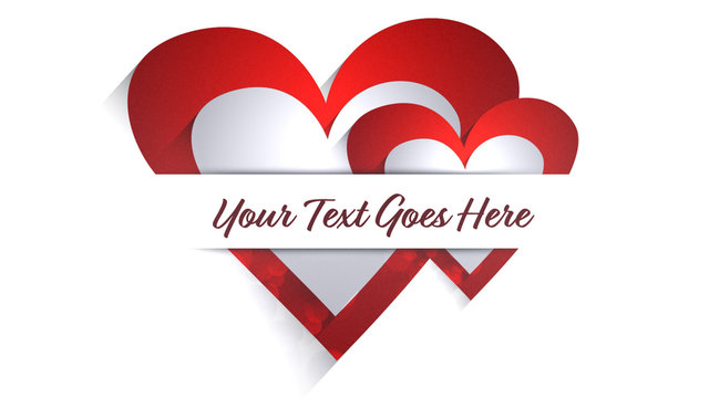 Hearts and Stitching Lower Third