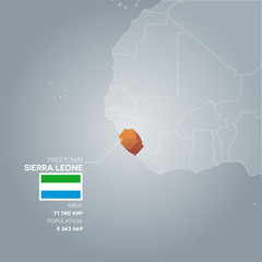 Sierra Leone information map.