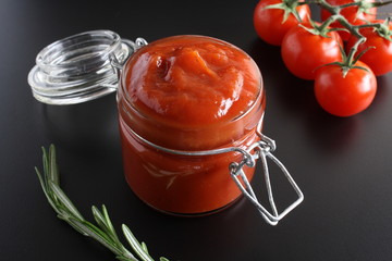 Tomato sauce ketchup tomatoes rosemary
