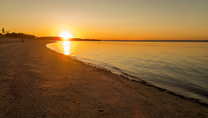 Sunset at Oyster Bay, NY