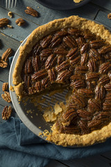 Sweet Homemade Crunchy Pecan Pie