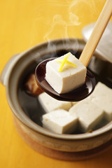 湯豆腐　Boiled tofu
