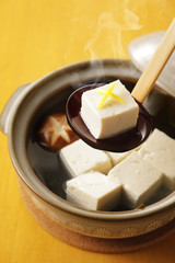湯豆腐　Boiled tofu