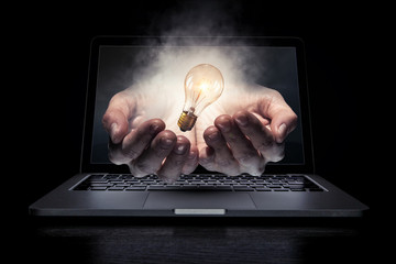 In the world of technologies. Mixed media