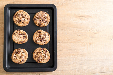 cookies with dark chocolate chips