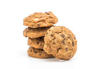 chocolate chips and cashew nut cookies