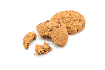 chocolate chips and cashew nut cookies