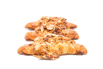 croissant with almonds