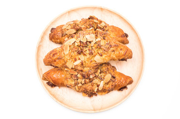 croissant with almonds