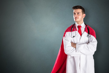 Portrait Of Superhero Doctor © Andrey Popov