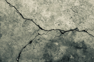 Obraz premium Concrete crack texture background, vintage cement floor.