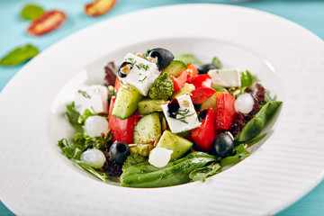 Menu of luxury restaurant