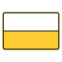 Road sign vector icon 