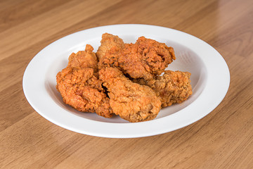 fried chicken and  hot crispy Fried mixed kentucky fried