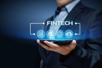 1600708 Fintech Financial Digital Technology Business Internet Concept