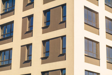 Fototapeta premium Modern High Rise Apartment Complex