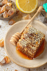 Honey, lemon and ginger