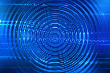 blue ripples background