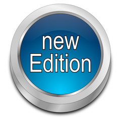New Edition Button - 3D illustration