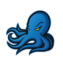 Octopus mascot logo