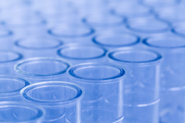 Laboratory Lab Tube in blue color