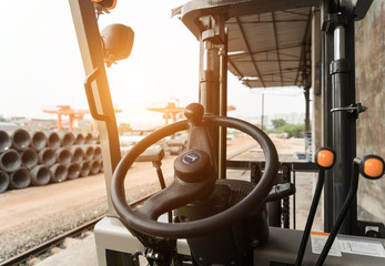 Forklift cab