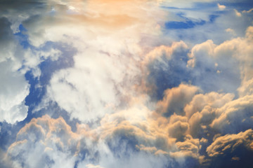 Clouds sky background watercolor colors blur