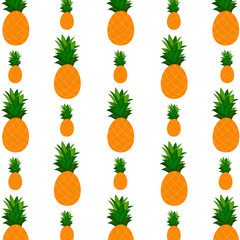 Pattern background with  pineapple