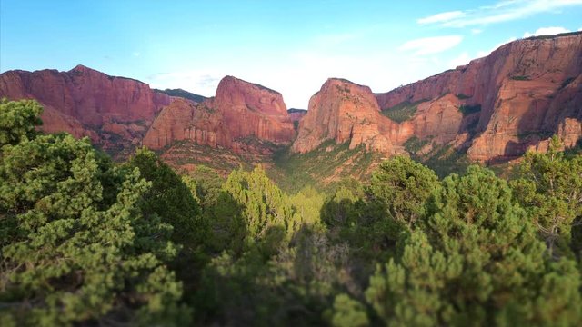 Red Rock of Kolob Canyon in Zion National Park, Utah - Jib