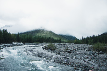 Trip to mountains of Siberia