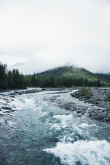 Trip to mountains of Siberia