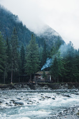 Trip to mountains of Siberia