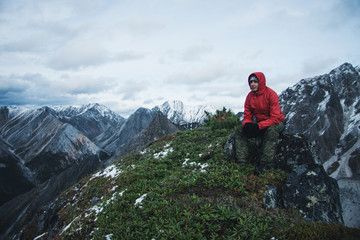Trip to mountains of Siberia