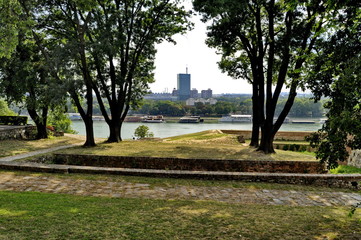 A View of Belgrade from Kalemegdan Fortress, Serbia