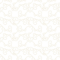 Vector decorative Floral seamless pattern. Vector illustration for wallpaper.