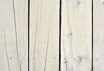 Beige old wood or wooden vintage plank floor or wall surface background decorative pattern. A minimal tabletop cover, simple material for retro or creative designs in constructions or furniture decor