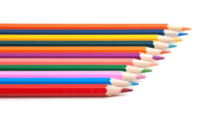 Fototapeta premium colored pencils