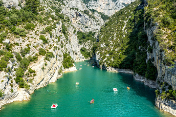 Verdon Gorge in the South of France
