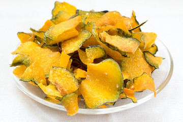 Crisp Fried Pumpkin