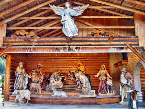 "Il presepio in legno di Santa Cristina di Valgardena" Immagini e
